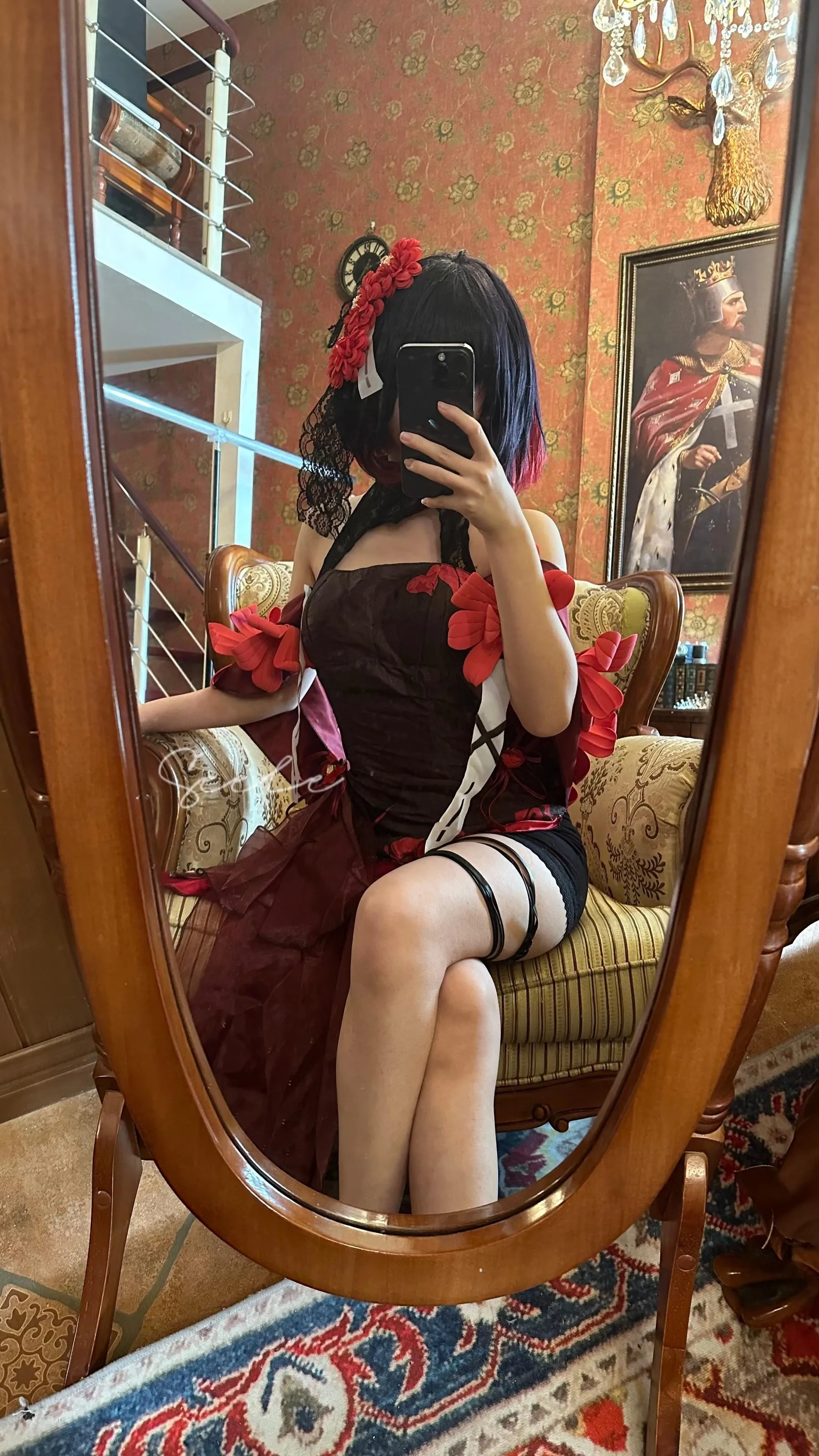 Seele麦麦 – NO.01 黑希旗袍物语 [61P]插图5